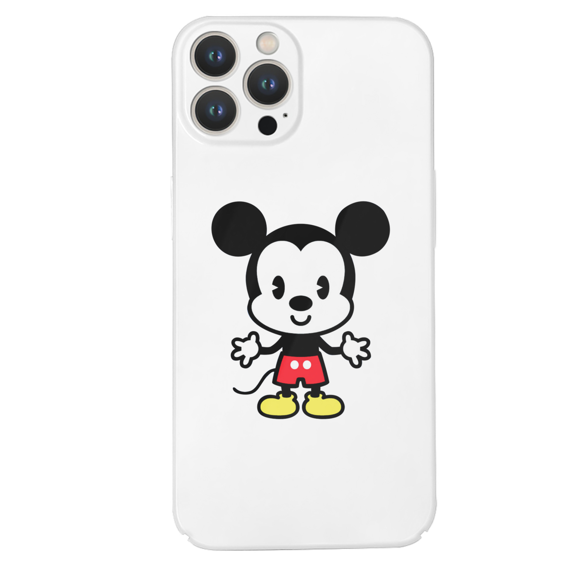 （画像用） ミッキーマウス Mickey Mouse 【iPhone 14シリーズ対応】ハードケース